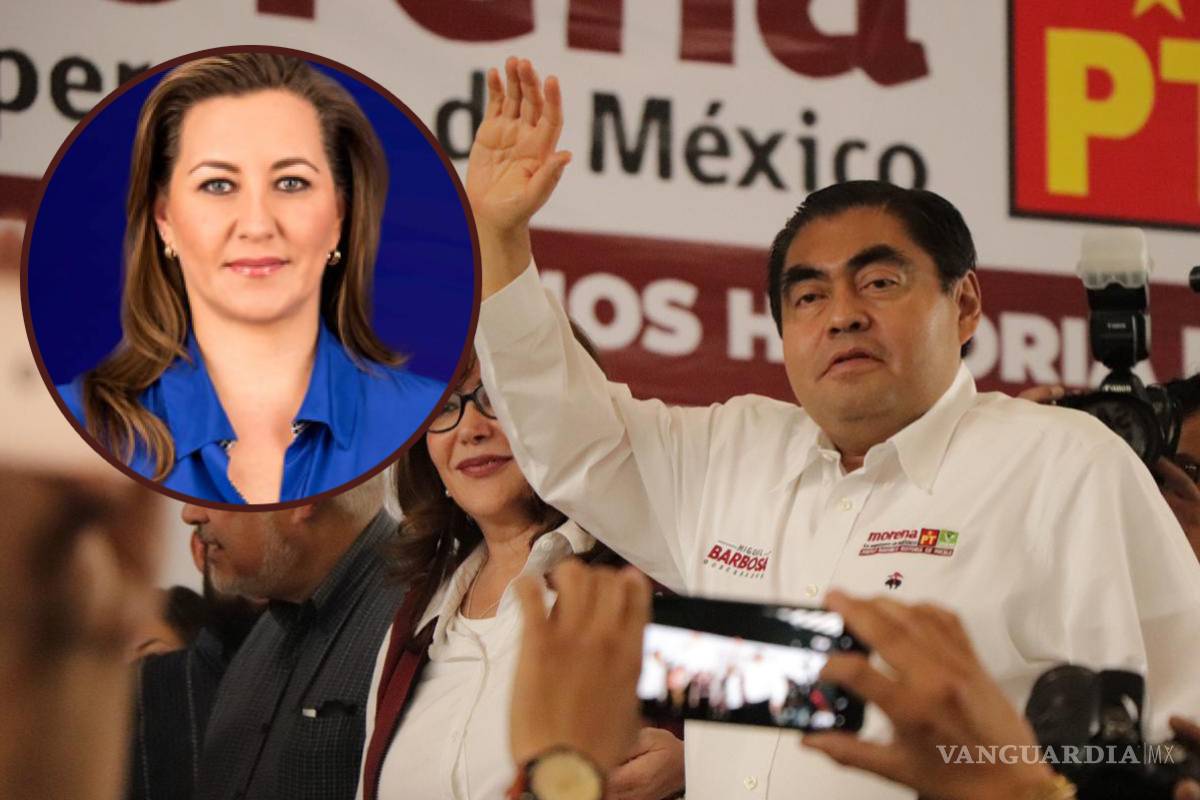 Miguel Barbosa comparte una imagen en la que abraza a... ¿Martha Erika Alonso?