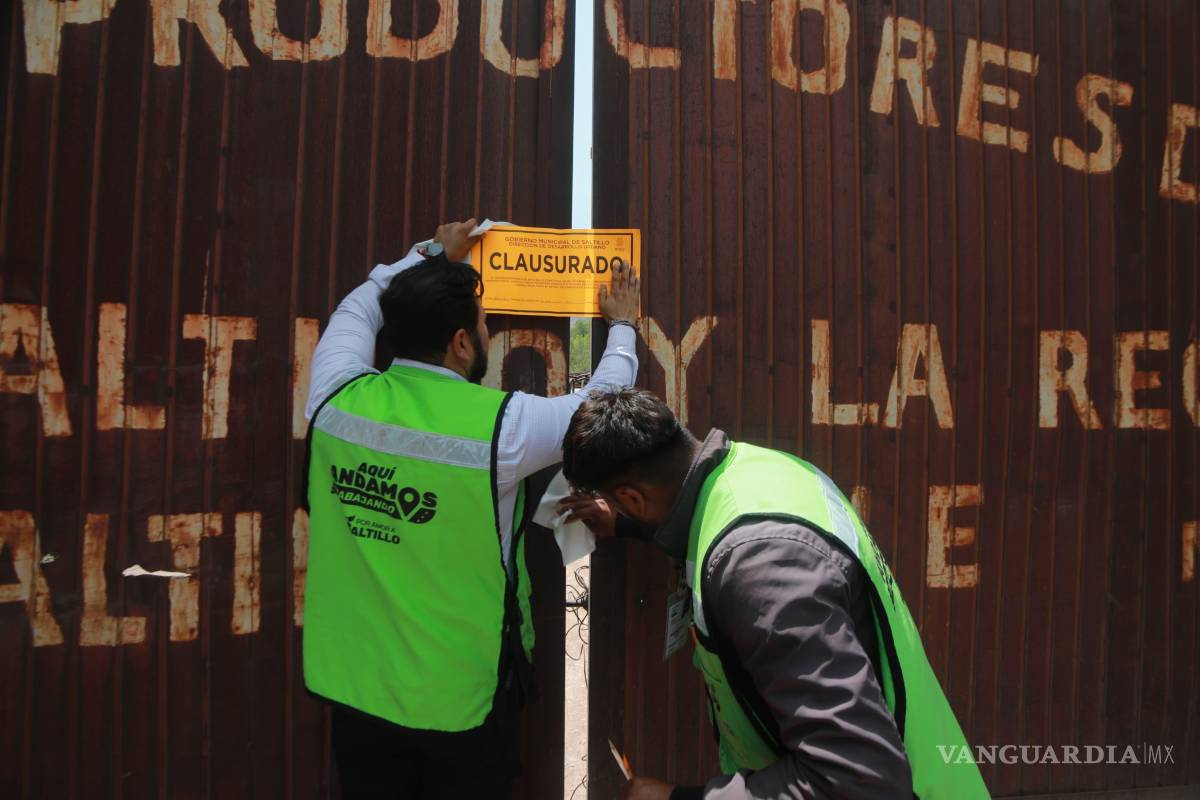 ¡Ilegal! Clausuran ladrillera al norte de Saltillo por incumplir normativas ambientales y de seguridad