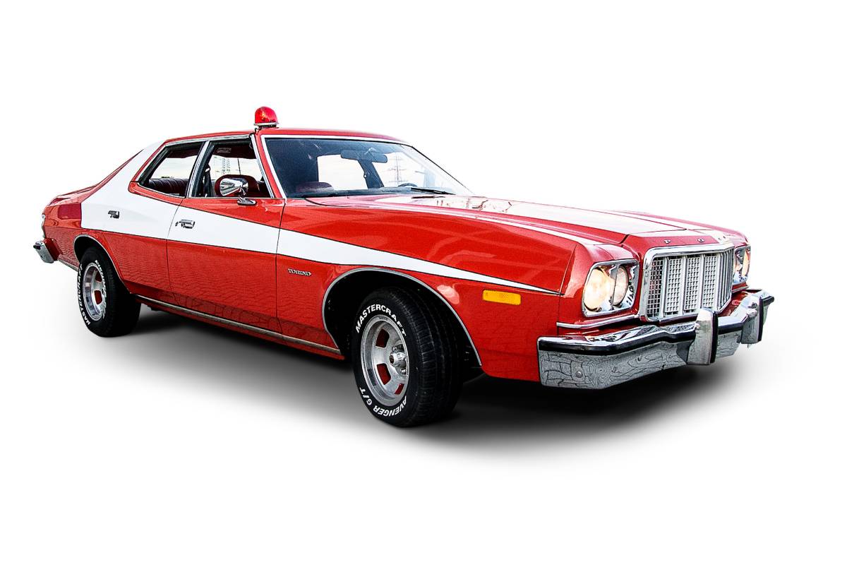 Ford Gran Torino 1975, el auto de Starsky y Hutch