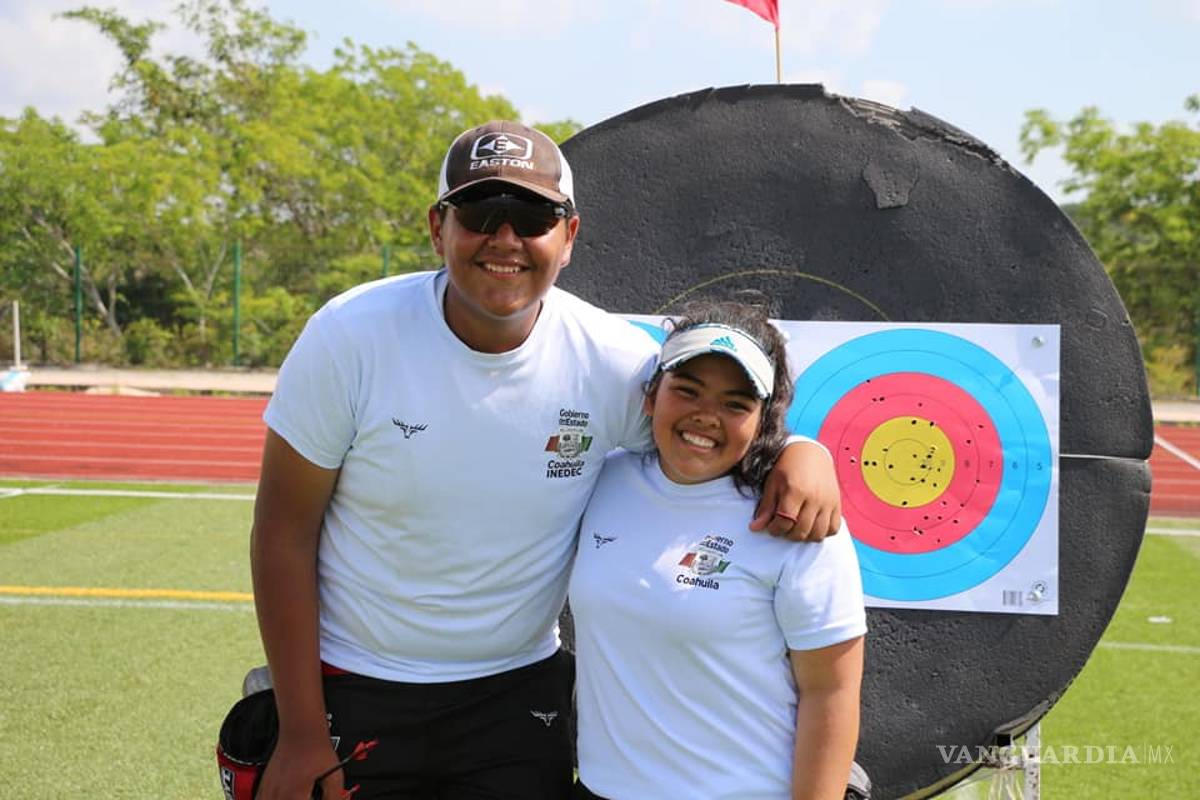Arqueros coahuilenses mantienen la puntería muy fina y siguen dándole al oro