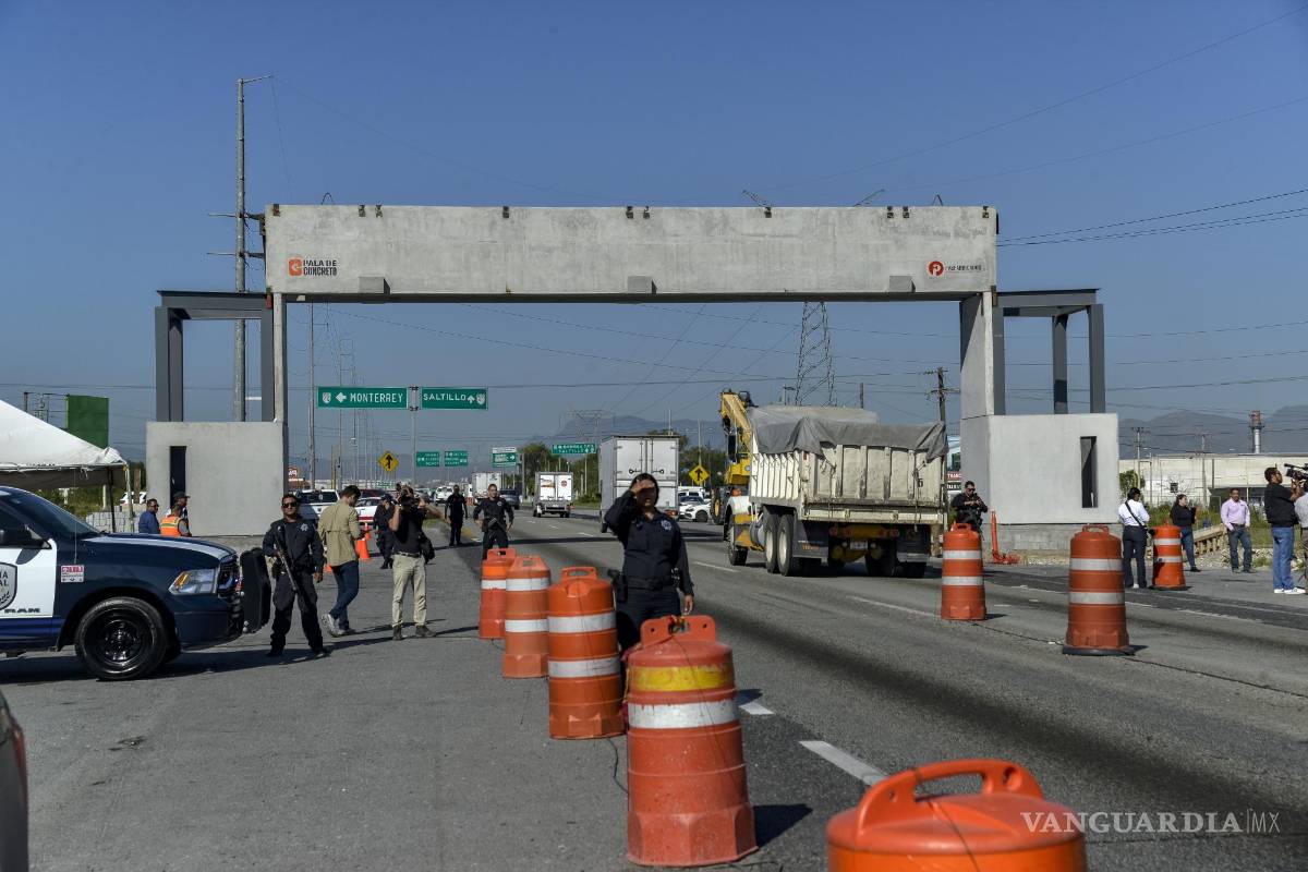 $!El sistema de videovigilancia del arco de seguridad cuenta con tecnología avanzada para la identificación de rostros y matrículas.