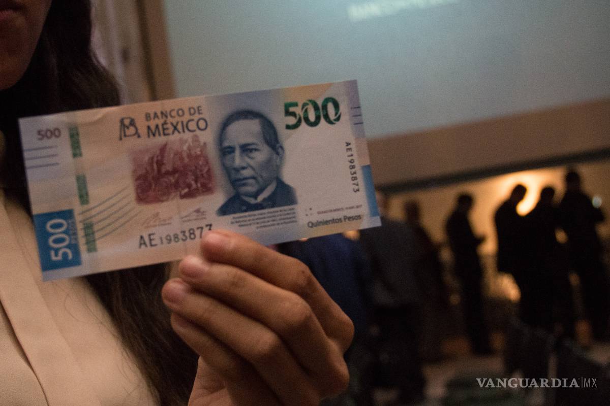 Banxico está sorprendido por la 'calidad' de los billetes de 500 falsos