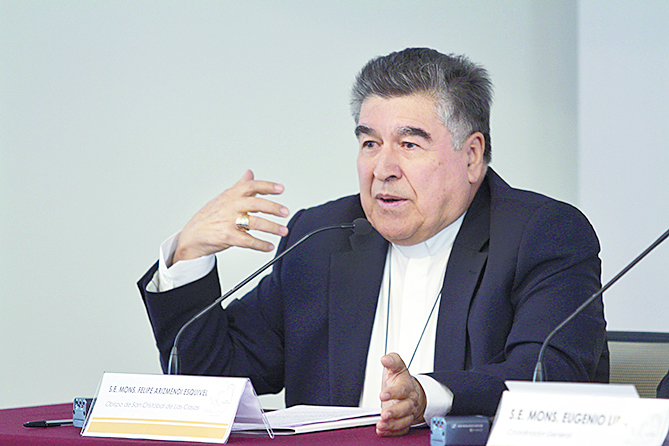 Bodas gay generan &quot;caos social&quot;, afirma obispo de Chiapas