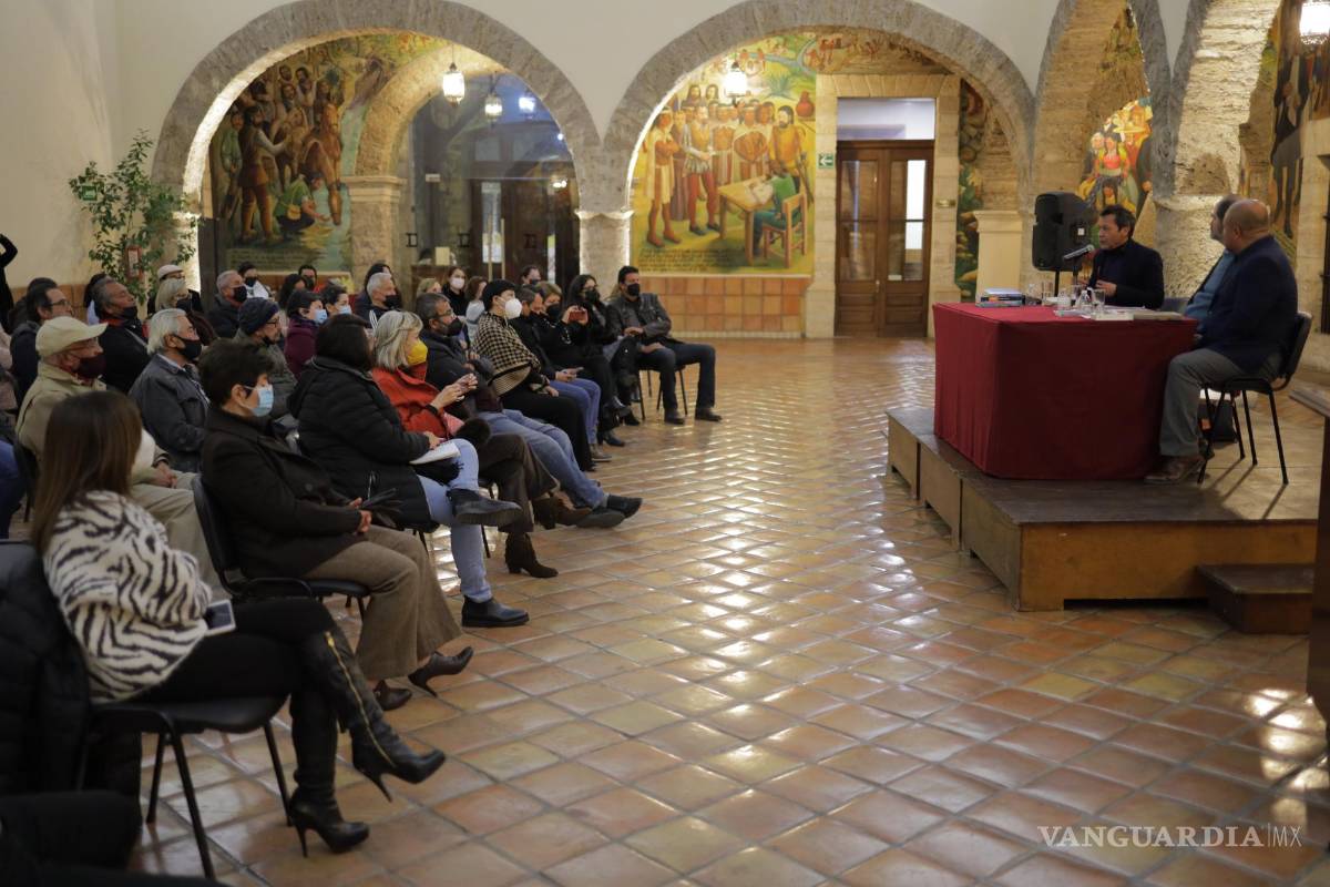 $!Villoro estuvo en Saltillo, en el Centro Cultural Vito Alessio Robles, el pasado martes 8 de febrero.