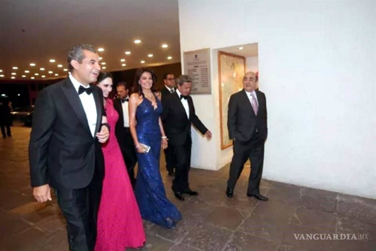 $!La 'crema' de la clase política acudió a lujosa boda de hija de Romero Deschamps