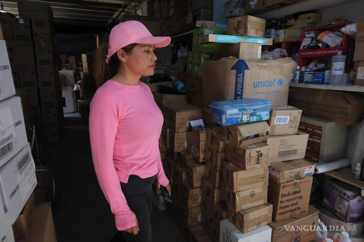 $!La encargada del albergue La tierra de oro, Julia Luciana, en Ciudad Juárez, Chihuahua (México).
