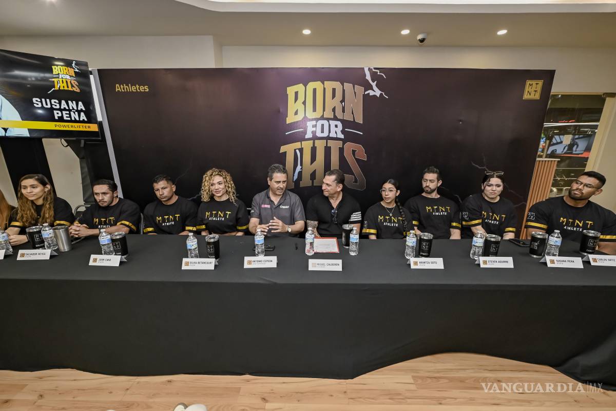 $!Atletas de MTNT Gym fueron presentados en rueda de prensa en sus instalaciones de Saltillo rumbo a competencias estatales, nacionales e internacionales.