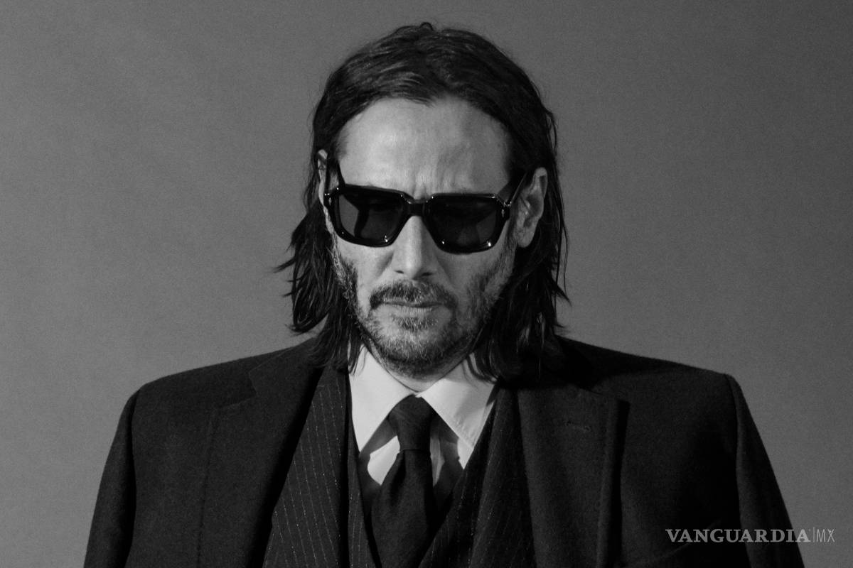 Adiós ‘Matrix’, Keanu Reeves ahora es modelo de Saint Laurent