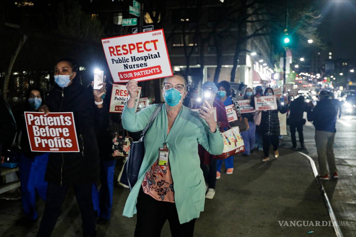 $!Coronavirus: Personal médico en EU protesta por falta de protección para enfrentar el COVID-19