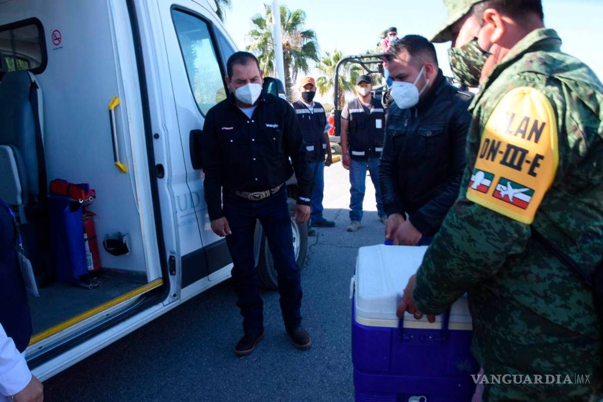 Preparan logística para vacunación contra el COVID de 30 mil adultos mayores de Monclova