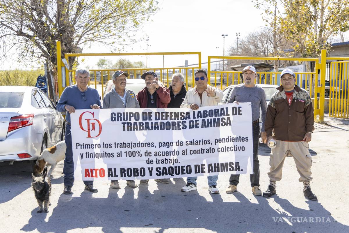 $!Los rostros de las afectaciones por el cierre de AHMSA, pero también los rostros de la resistencia, de quienes se niegan a rendirse hasta que les entreguen sus finiquitos y sueldos caídos.