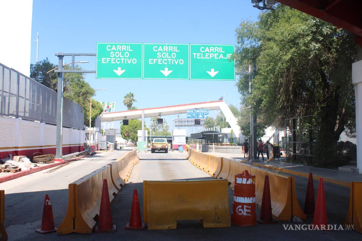 $!El Puente Internacional I fue cerrado en septiembre y actualmente otra vez fue cerrado debido al incremento en el flujo migratorio.