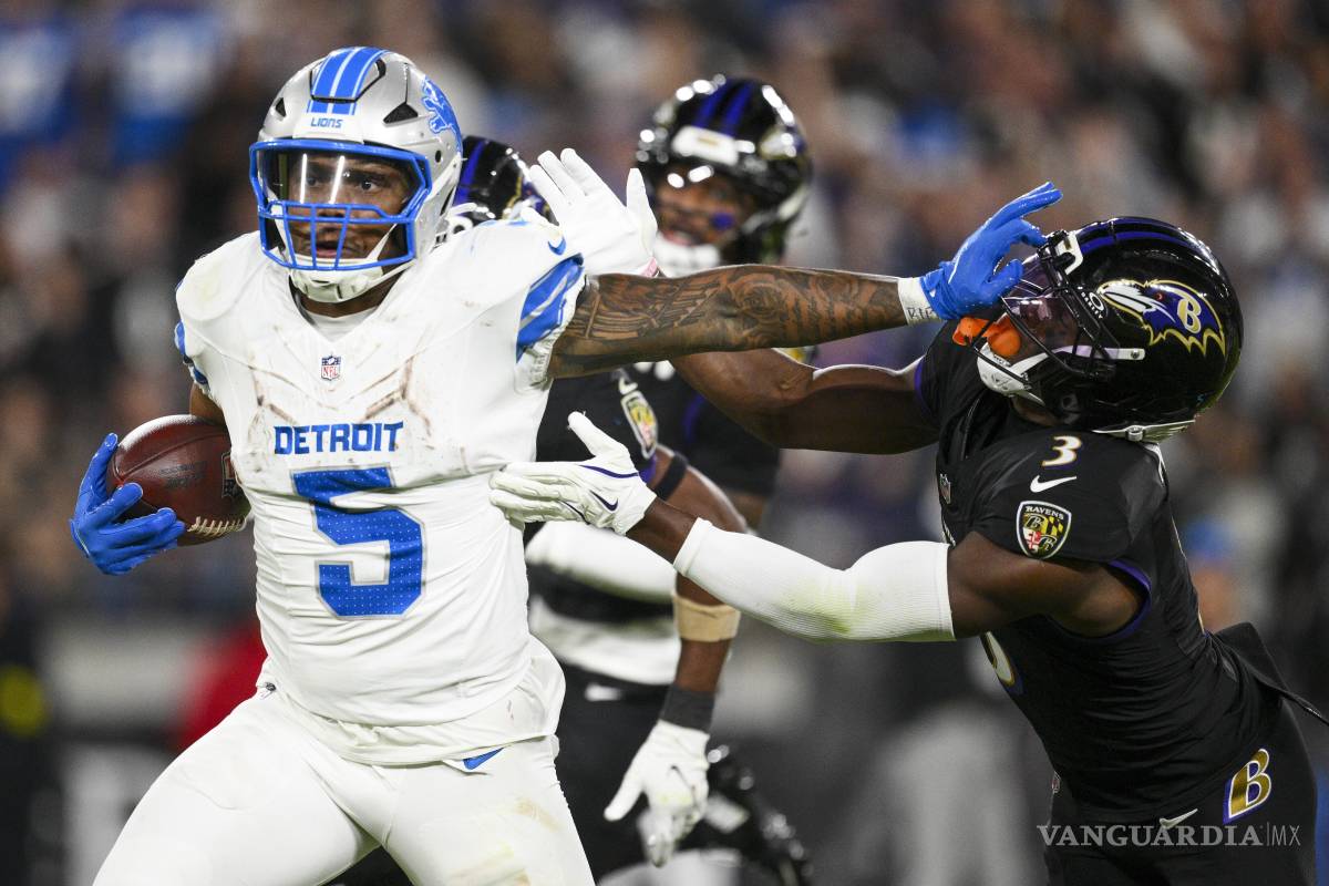 Lions vencen a Ravens en Monday Night Football y suman segundo triunfo consecutivo