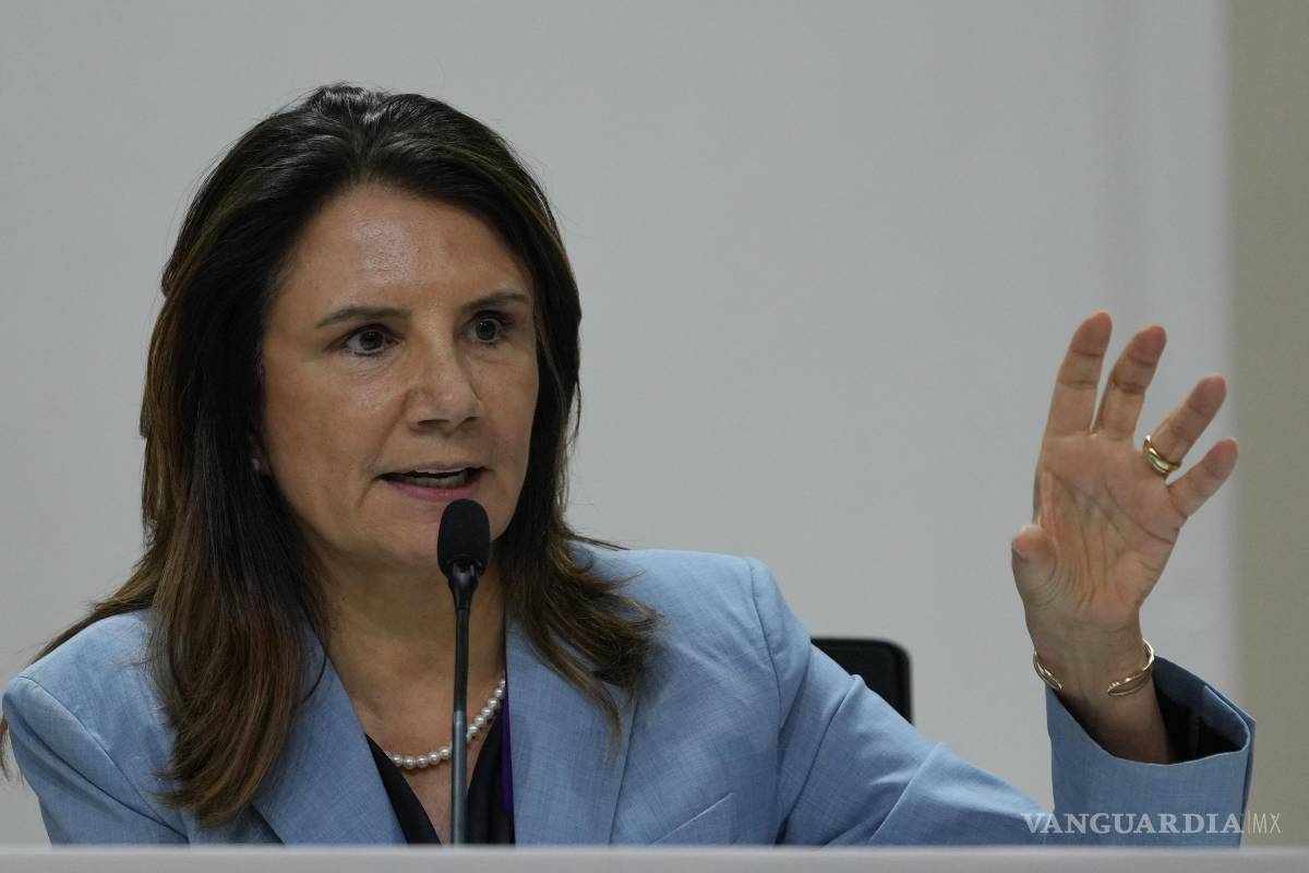 $!Ana Toni, directora ejecutiva de COP30, habla durante una conferencia de prensa en Belém, Brasil.