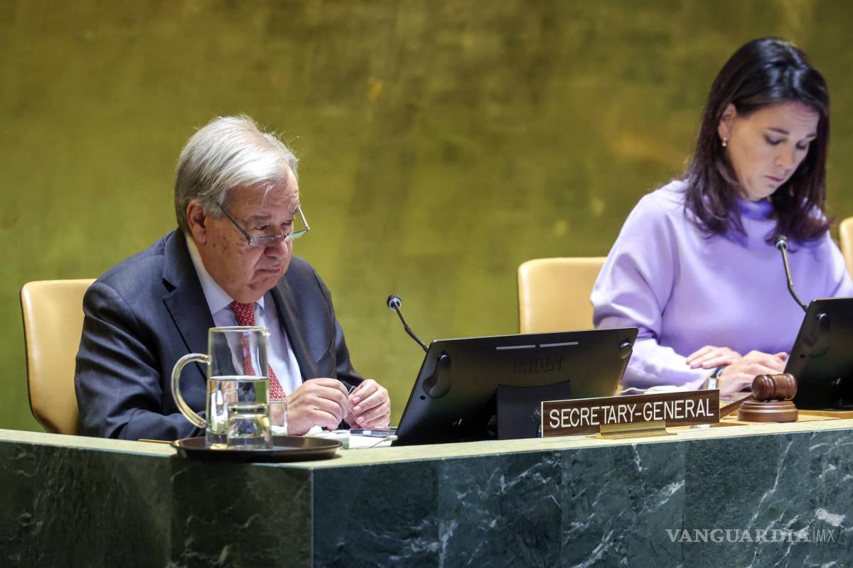 $!”Nos estamos reuniendo en aguas turbulentas, incluso inexploradas”, afirmó el Secretario General de la ONU, António Guterres.