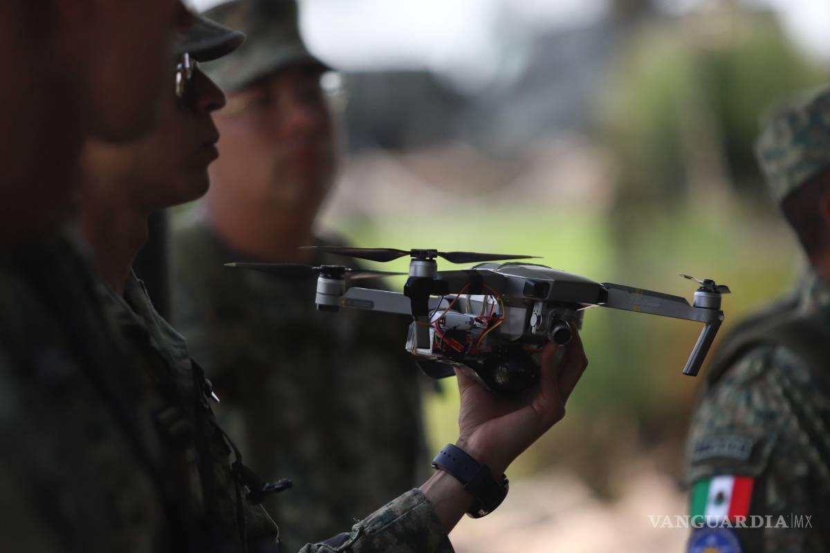 Acuerdan México y EU coordinación contra narcodrones en frontera