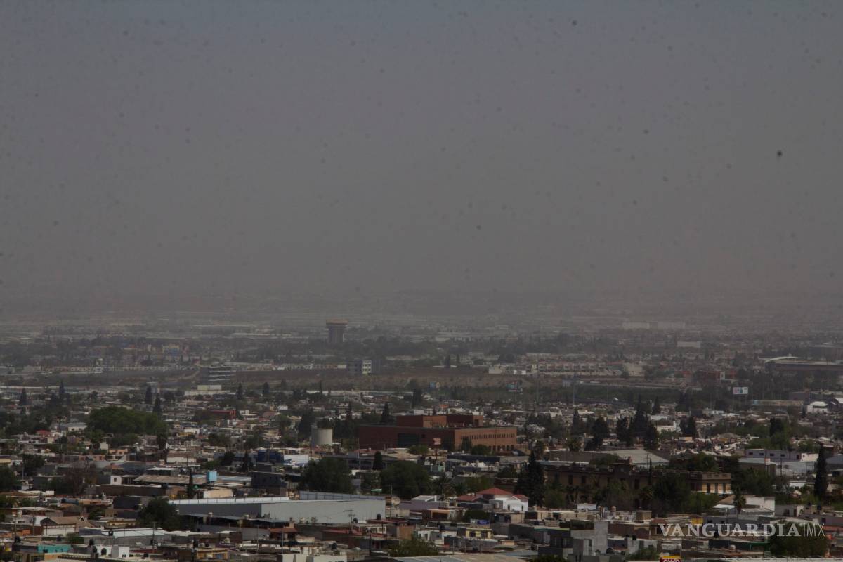 Incendio forestal y frente frío empeoran calidad del aire en Saltillo
