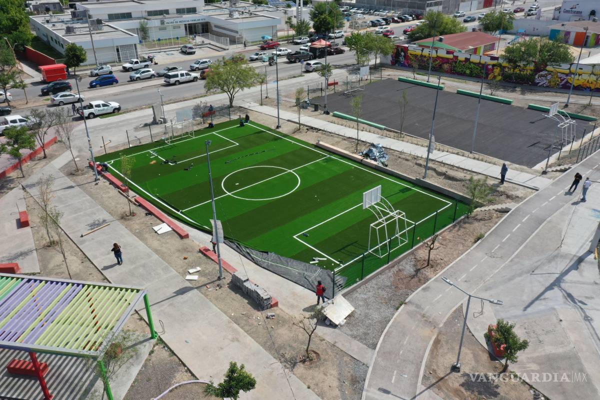 Avanza programa ‘Activa Tu Parque’ con mejoras en Saltillo 2000 y la colonia Mirasierra