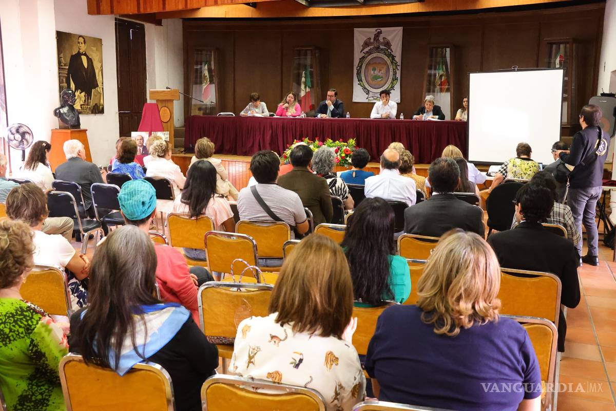$!El auditorio del Recinto de Juárez fue sede de las XVIII Jornadas de Historia, donde especialistas analizaron temas de memoria e identidad en el noreste mexicano.