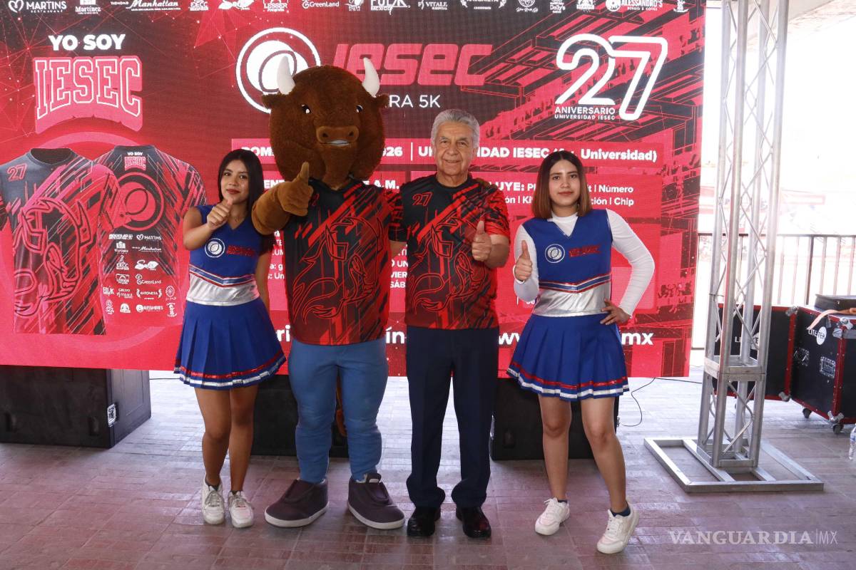 $!La Universidad IESEC celebrará su quinta Carrera 5K el próximo 10 de mayo en Saltillo, como parte de los festejos por su 27 aniversario.