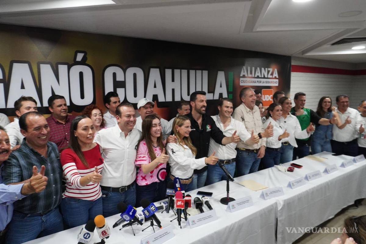 $!Dirigentes y candidatos de la Alianza Ciudadana por la Seguridad afirmaron que las tendencias preliminares les favorecen en los seis distritos de la Comarca Lagunera.