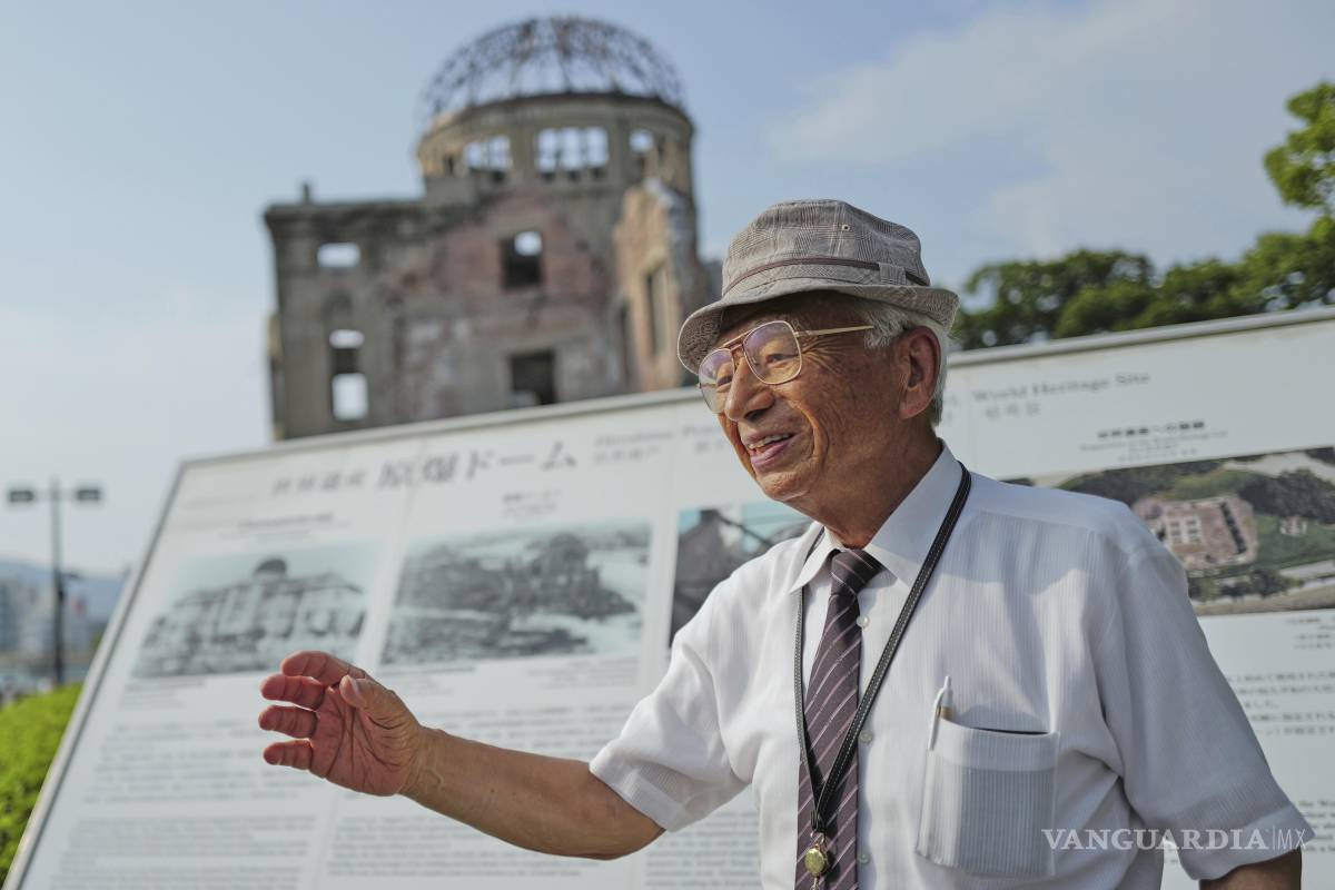 $!A pesar de sus problemas de salud, Kunihiko Iida ha dedicado sus años de jubilación a contar su historia como una forma de abogar por el desarme nuclear.