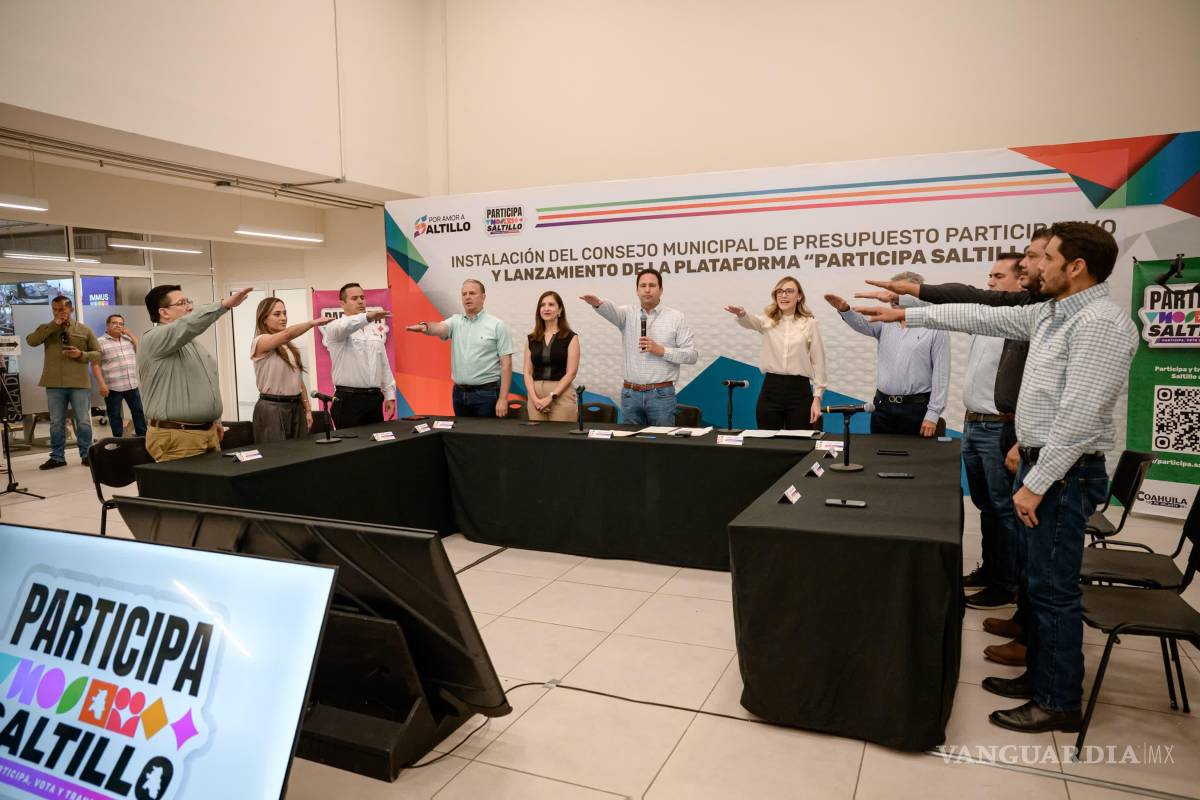 $!Representantes del gobierno estatal y municipal encabezaron la instalación del Consejo de Presupuesto Participativo.