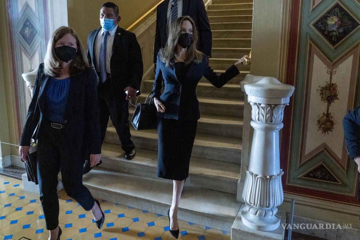 Angelina Jolie pide acciones contra la violencia de género en el Congreso de EU