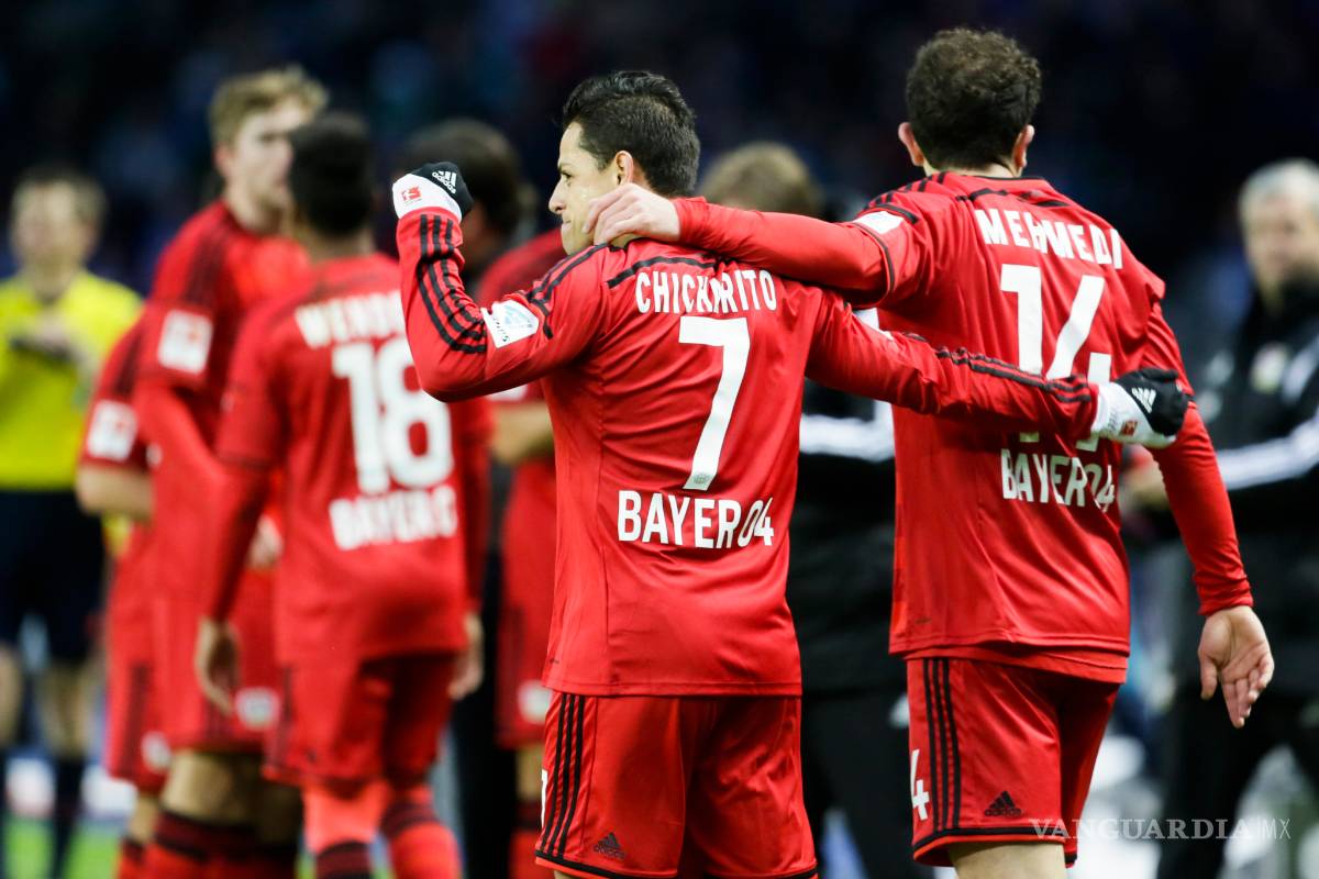 Al Bayer Leverkusen no le alcanza con el gol del ‘Chicharito’