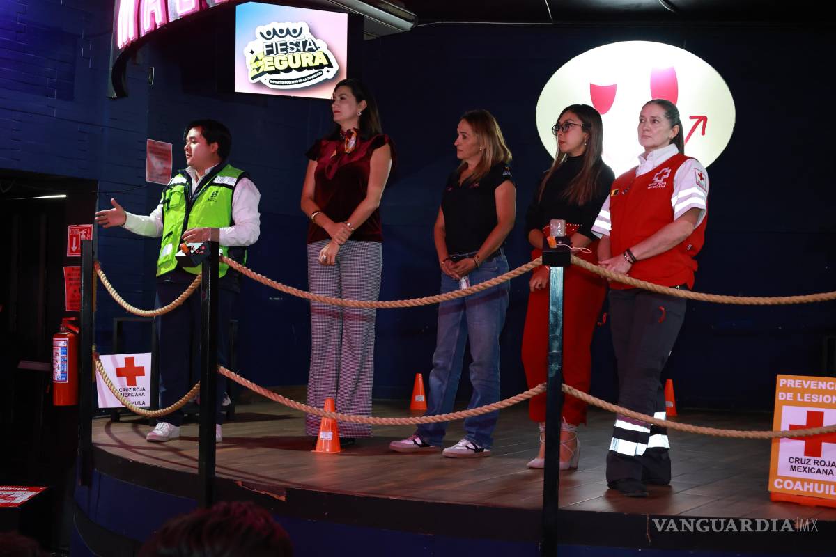Saltillo impulsa el consumo responsable y la seguridad con programa ‘Fiesta Segura’