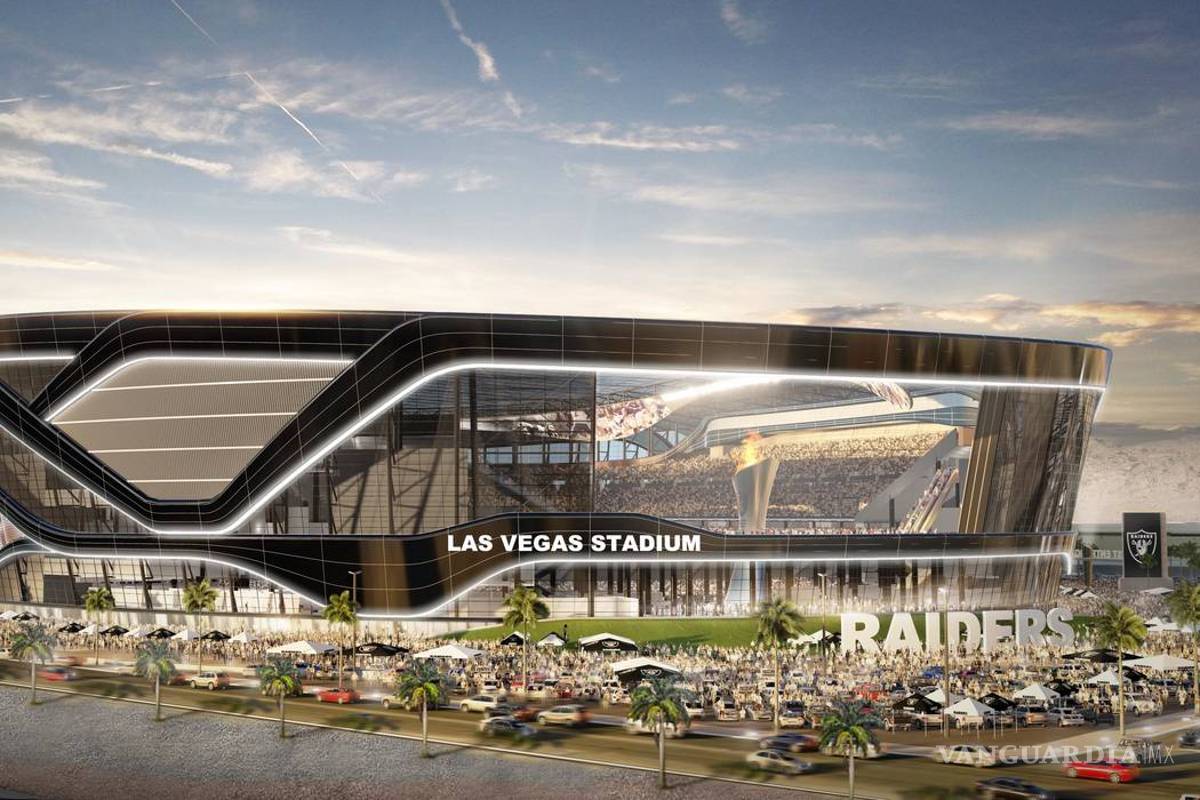 Así sería el estadio de Raiders en Las Vegas