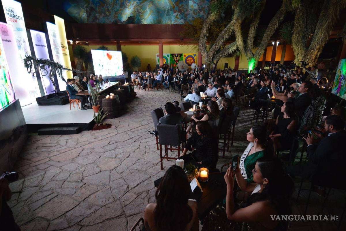 $!La presentación de este evento se llevó a cabo en el Museo del Desierto.