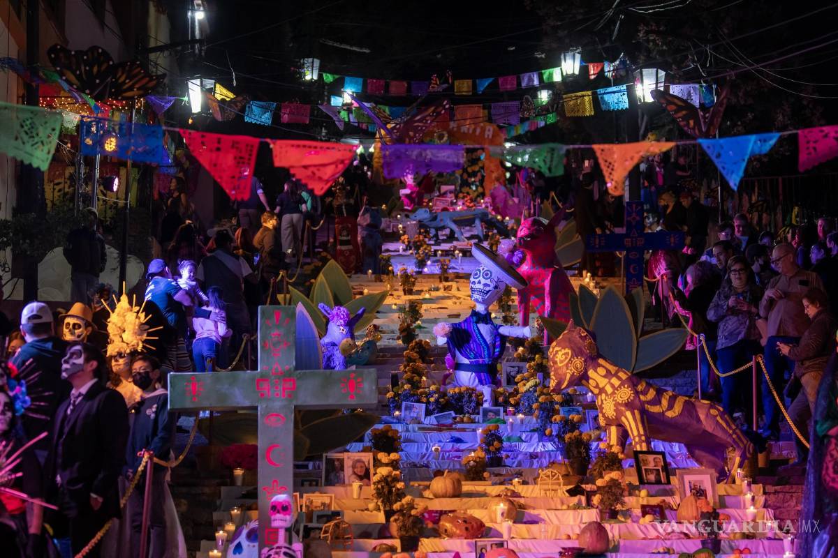 $!Así se vive la festividad del día de muertos en el Barrio de Santa Anita