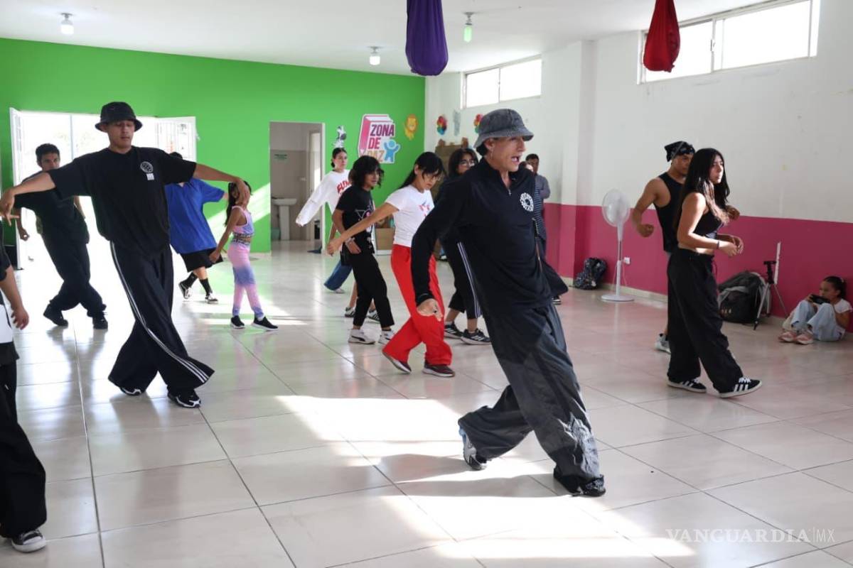 $!Realizan taller de baile coreográfico de hip hop en el centro comunitario de la colonia Saltillo 2000.