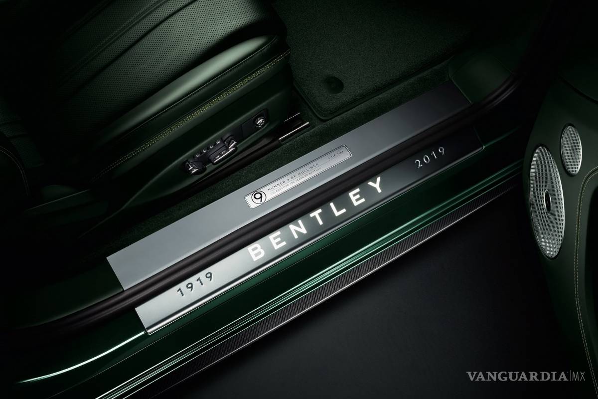 $!Bentley Continental GT No. 9 Edition by Mulliner, la firma de superlujo celebra 100 años