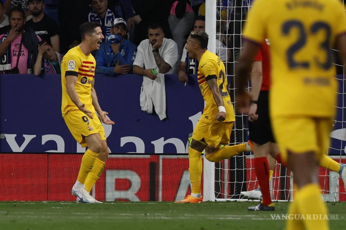 Barcelona ya es 27 veces campeón en LaLiga: atropella al Espanyol 2-4