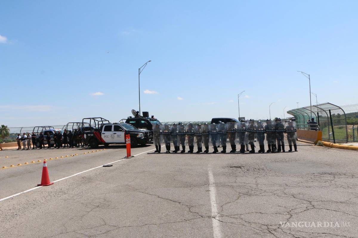 México y EUA, con un simulacro se preparan contra oleada migrante