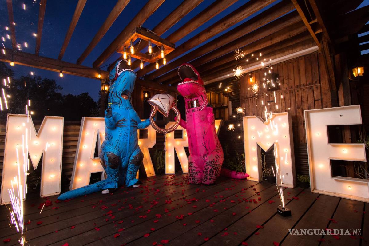 $!El SÍ no se hizo esperar y la pareja ahora espera su próxima boda.