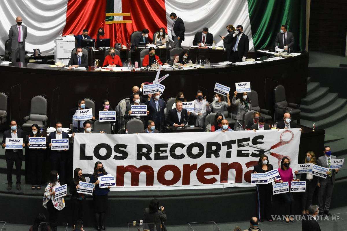 Responsabilizan diputados federales de oposición: ‘Alza en presupuesto depende de Morena’