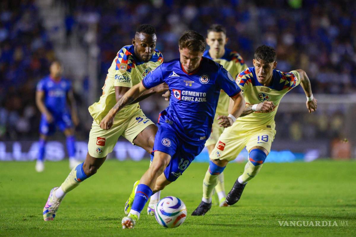 Empate agónico en el partido de Ida de la Final del Clausura: Cruz Azul 1-1 América