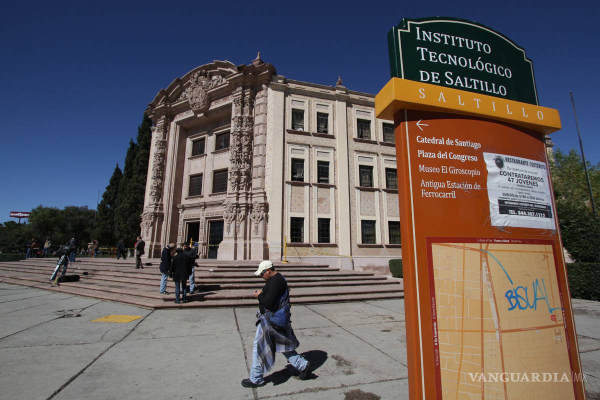 Aplicará de manera presencial examen de admisión el Instituto Tecnológico de Saltillo