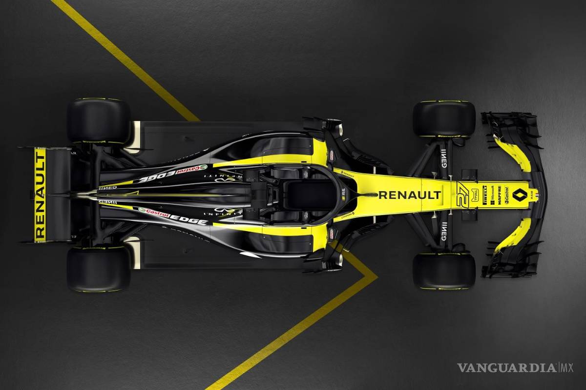 $!R.S. 18, coche con el que Renault busca el campeonato F1 2018