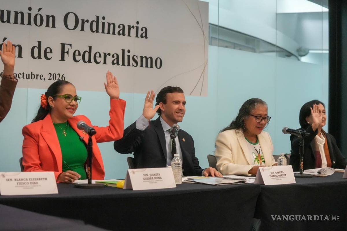 $!La comisión aprobó organizar un foro en Coahuila con la participación de gobernadores, alcaldes y legisladores; la fecha está pendiente de definirse.