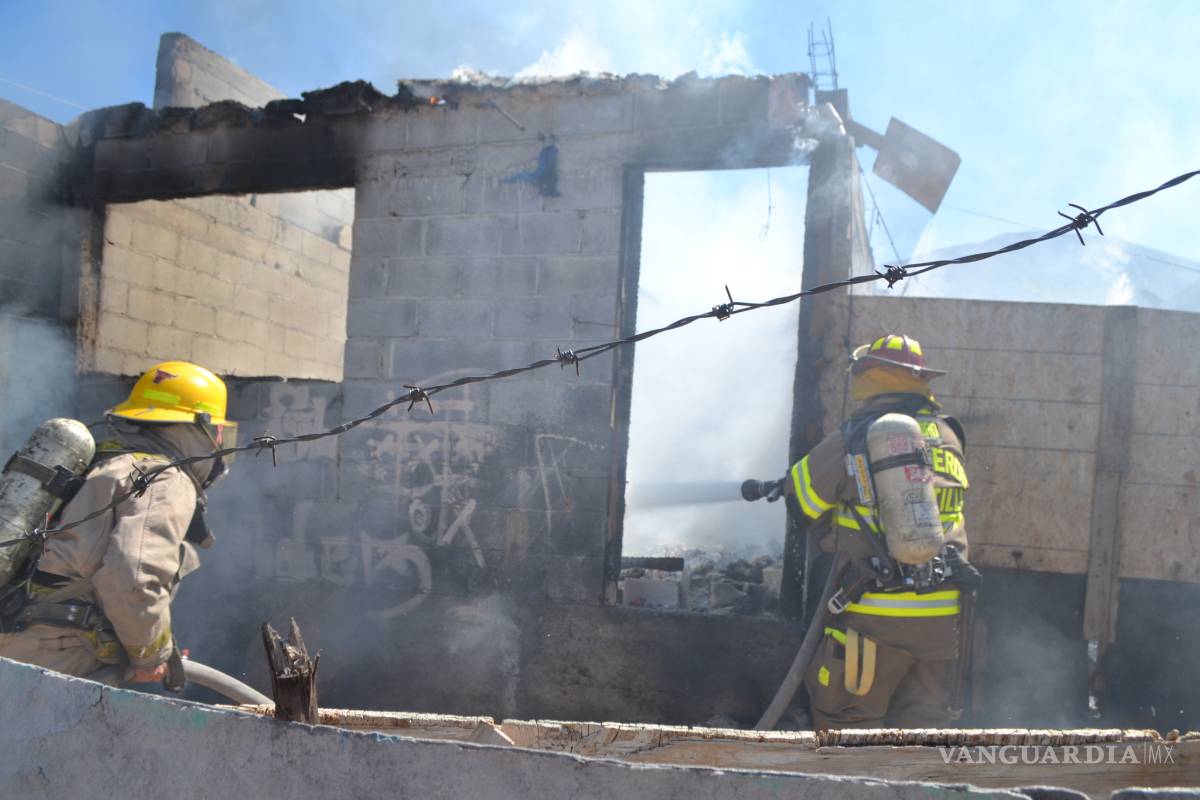 Alarma a vecinos incendio en cuarto deshabitado