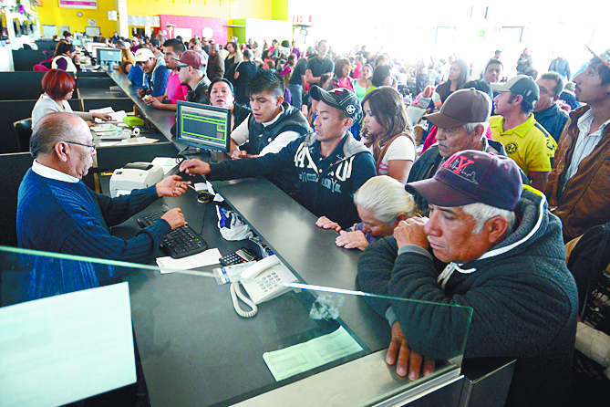 Repleta, la Central de Autobuses de Saltillo