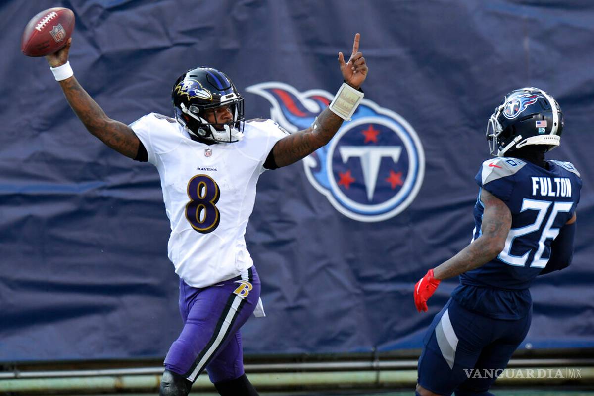 Ravens cobran venganza y eliminan a los Titans