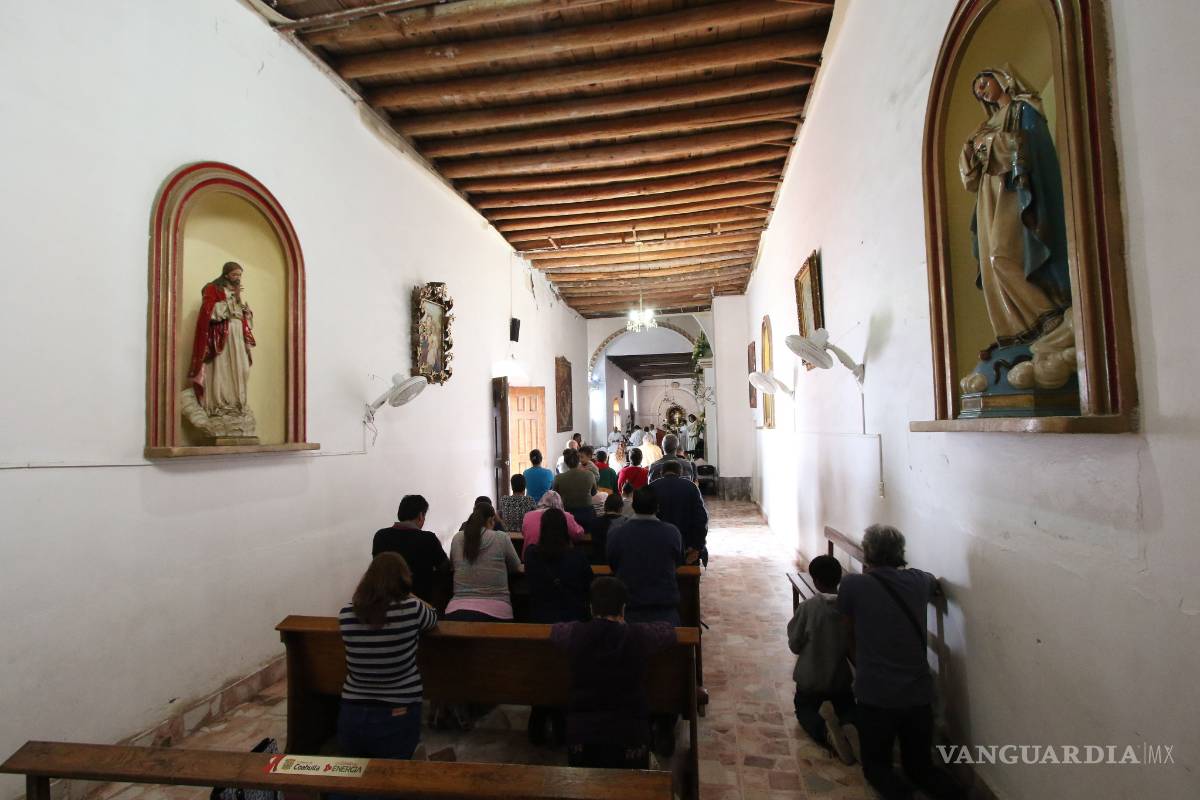 $!Ramos Arizpe está de fiesta, festejan católicos a su santo patrono, San Nicolás de Tolentino