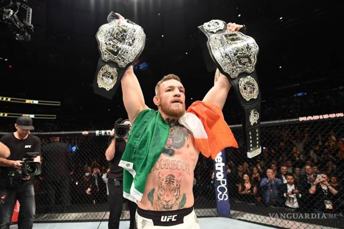 Conor McGregor dejó vacante un título de UFC