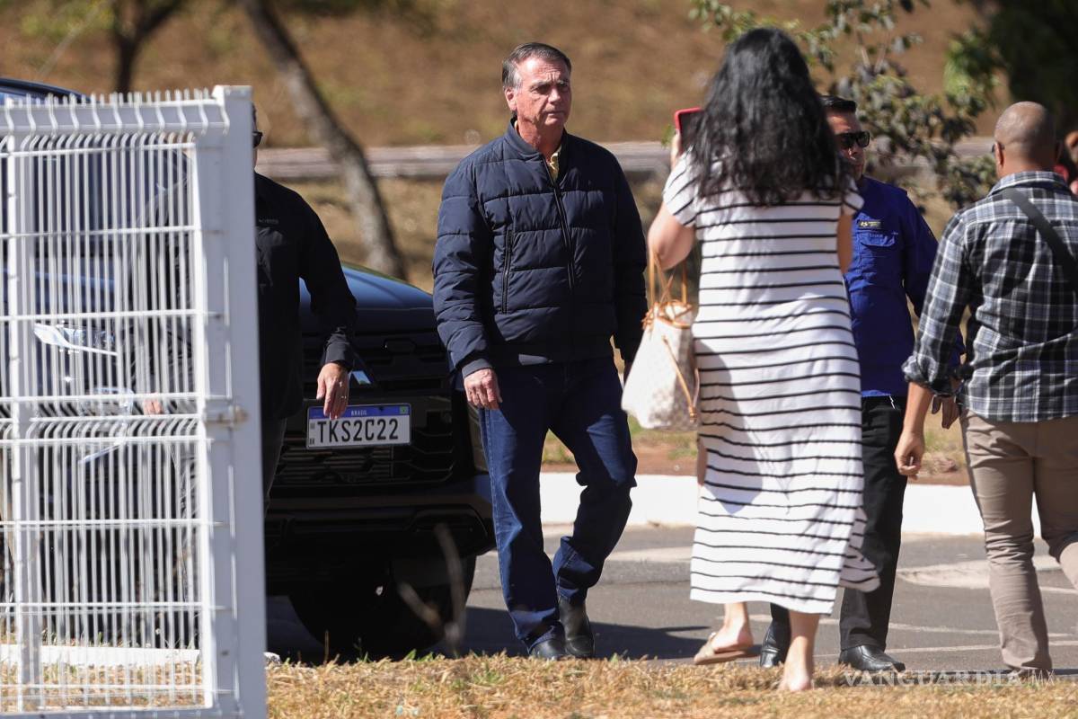 $!La Corte Suprema ordenó que se le colocara un grillete electrónico al expresidente brasileño Jair Bolsonaro.