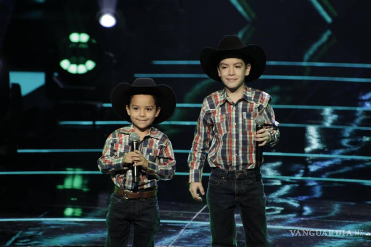 Los Cedillo de Saltillo, niños coahuilenses brillan en ‘La Voz Kids’